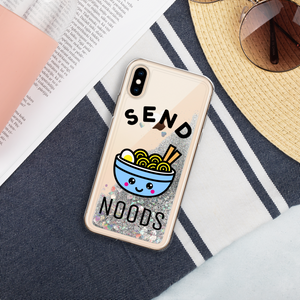 Send Noodes Liquid Glitter Phone Case